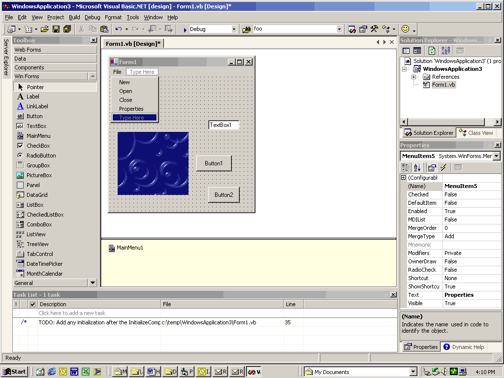 Program Rs232 Visual Basic